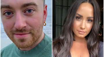 Sam Smith e Demi Lovato desejam lançar músicas juntos desde 2015 - Reprodução/Twitter