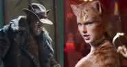 Idris Elba e Taylor Swift em 'Cats'. Reprodução/YouTube