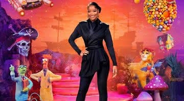 "Comidas Inimagináveis", apresentado por Keke Palmer, será lançado em dezembro - Divulgação/Disney+