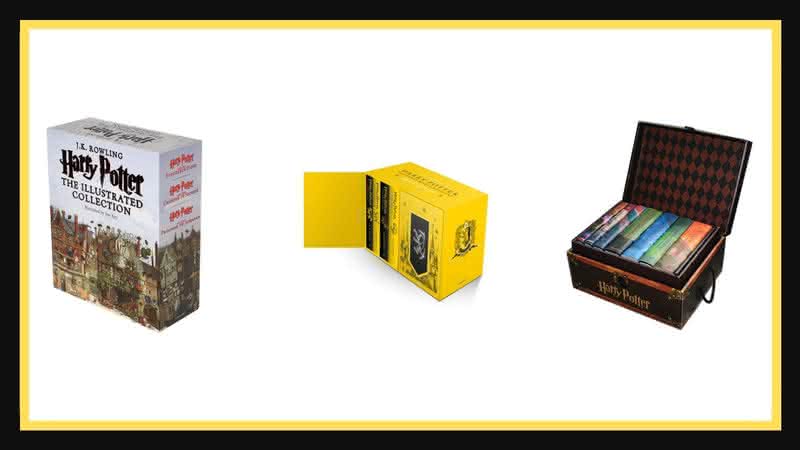 Aumente sua coleção com os boxes internacionais do Harry Potter. Confira e adquira os seus prediletos! - Reprodução/Amazon