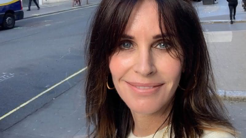 Courteney em publicação nas redes sociais - Instagram