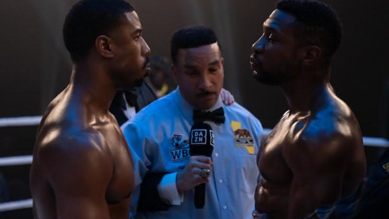 Michael B. Jordan e Jonathan Majors são rivais no trailer de "Creed 3" - Reprodução: Warner Bros. Picture