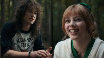 Joseph Quinn e Grace Van Dien em "Stranger Things" - Divulgação/Netflix