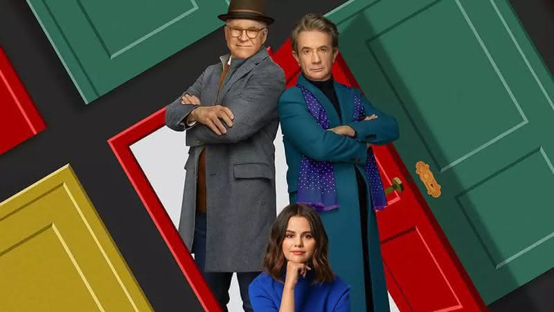 Selena Gomez, Steve Martin e Martin Short são os protagonistas de "Only Murders in the Building" - Divulgação/Star+