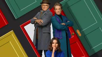 Selena Gomez, Steve Martin e Martin Short são os protagonistas de "Only Murders in the Building" - Divulgação/Star+