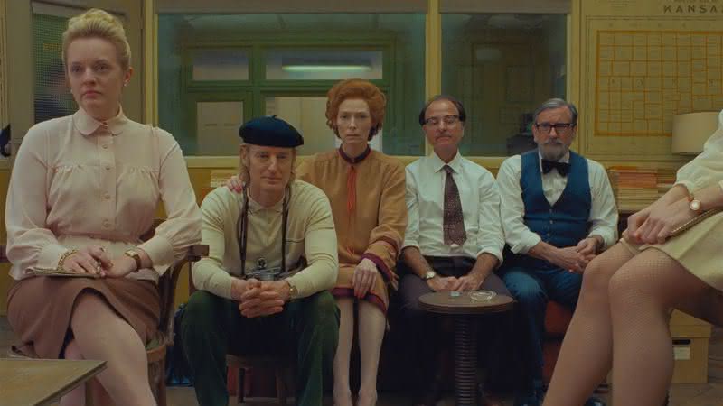 Wes Anderson reúne elenco conhecido em suas produções em "A Crônica Francesa" - Divulgação/Searchlight Pictures