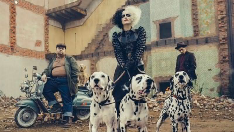 Imagem do filme Cruella, divulgada durante a D23 - Reprodução/Instagram