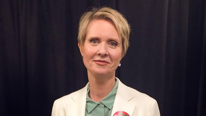 Cynthia Nixon, em 2018, se candidatou ao governo de Nova York - Reprodução/Instagram