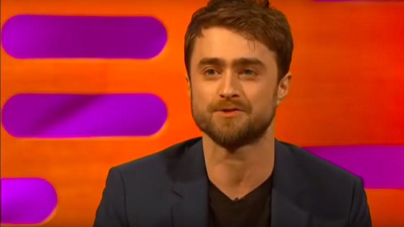 Daniel Radcliffe é conhecido mundialmente por ter interpretado o bruxo mais famoso dos cinemas, Harry Potter - Reprodução/The Graham Norton Show