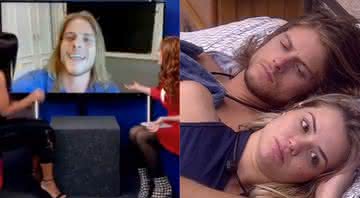 Daniel participou de bate-papo com a eliminada Ivy, do Big Brother Brasil 20, e comentou o relacionamento com a ex-sister Marcela - Reprodução/Globoplay