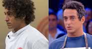 Dário Costa no Masterchef e no Mestre do Sabor - Transmissão Band/Globo