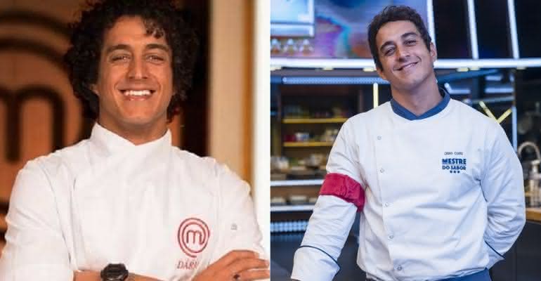 Dário Costa esteve na primeira temporada do MasterChef Profissionais, na Band, e venceu a segunda do Mestre do Sabor, da Globo - Divulgação/Band/Globo