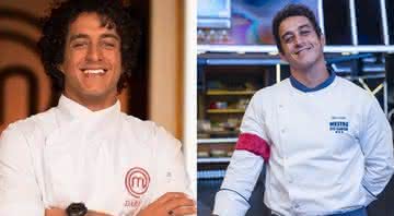 Dário Costa esteve na primeira temporada do MasterChef Profissionais, na Band, e venceu a segunda do Mestre do Sabor, da Globo - Divulgação/Band/Globo