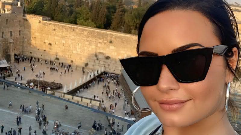 Demi Lovato em Israel - Reprodução/Instagram