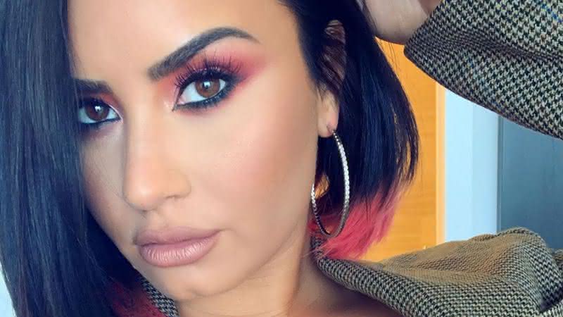 Demi Lovato em foto publicada em seu perfil - Instagram