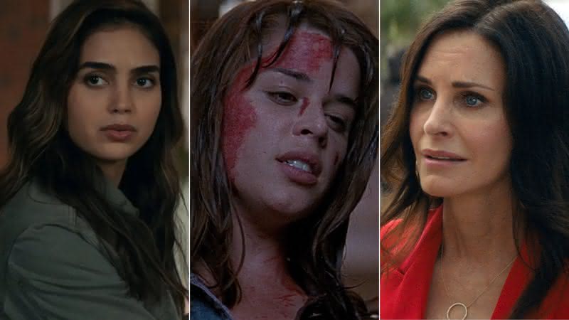 Demissão de Melissa Barrera, saída de Neve Campbell e mais polêmicas dos bastidores de "Pânico" (Foto: Reprodução/Dimension Films/Paramount Pictures)