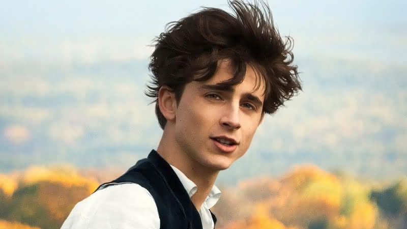 Timothée Chalamet será o jovem Willy Wonka em novo filme - Divulgação/Sony Pictures