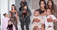 Kim Kardashian e Kanye West têm 4 filhos juntos - Instagram