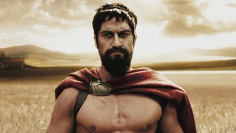 Gerard Butler interpretou o rei Leônidas em "300", filme de 2006 - Reprodução/Warner Bros. Pictures