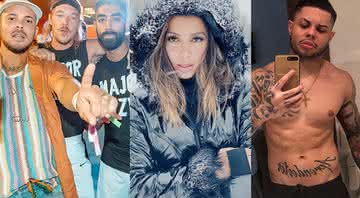 Esta é a primeira vez que Mc Lan trabalha com Major Lazer, enquanto Anitta lançou duas músicos com o grupo - Instagram