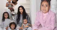 North West é a primogênita de Kim e Kanye - Instagram