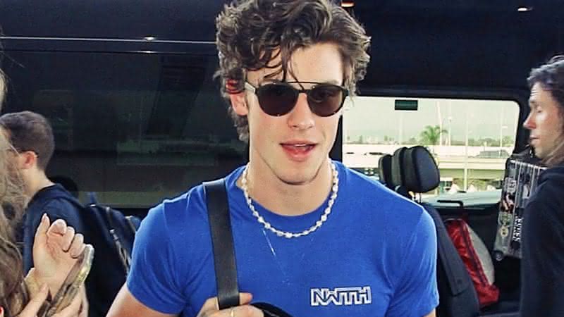 Shawn Mendes chegou ao Brasil nesta quarta-feira (27) para três shows - Twitter