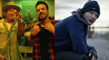 Daddy Yankee e Luis Fonsi no clipe de Despacito e Ed Sheeran em Shape of You - YouTube