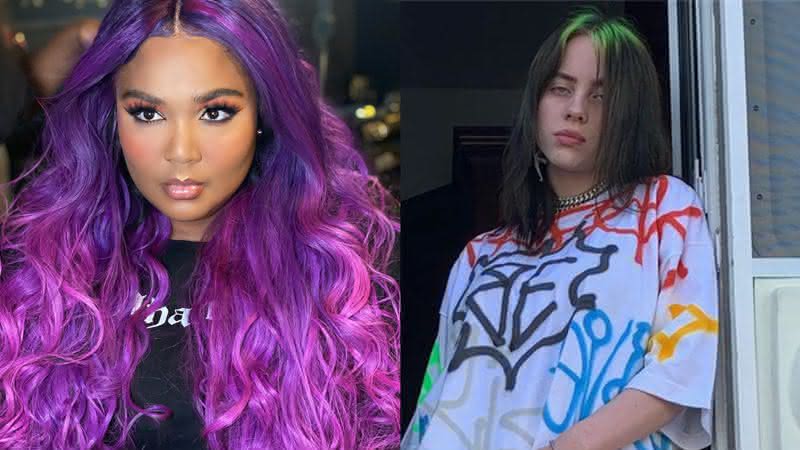 Lizzo e Billie Eilish já foram indicadas ao Grammy deste ano - Instagram