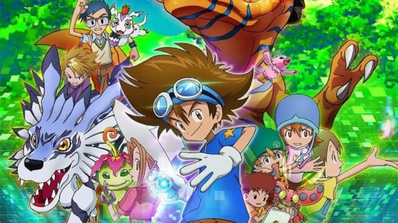 Personagens de Digimon Adventure: em cartaz - Divulgação/Fuji Television