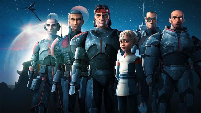"The Bad Batch" é uma série derivada do universo "Star Wars" - Divulgação/Lucasfilm