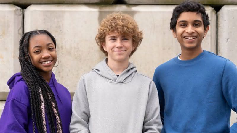 Aryan Simhadri será o Grover e Leah Sava Jeffries interpretará Annabeth - Divulgação/Disney+