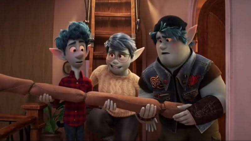 Ian, Barley e Laurel Lightfoot no terceiro trailer de Dois Irmãos: Uma Jornada Fantástica - Disney/Pixar