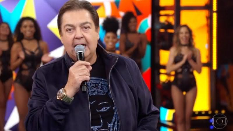 Faustão faz homenagem para Gugu durante o Domingão - Globo