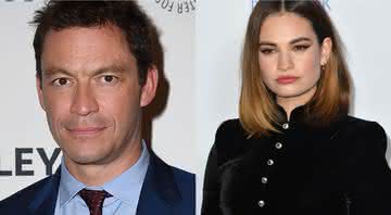 Dominic West foi flagrado em clima de romance com Lily James nas ruas de Roma - Nicholas Hunt/Getty Images for Showtime/Gareth Cattermole