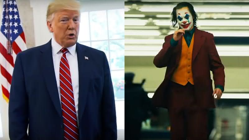 Donald Trump assistiu ao filme Coringa neste sábado (16) - Reorodução/Youtube