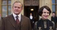 Hugh Bonneville e Elizabeth McGovern no trailer do filme de Downton Abbey. Crédito: Reprodução/YouTube