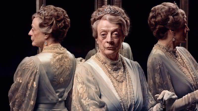 Maggie Smith em Downtown Abbey - O filme - Reprodução/Instagram