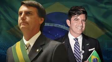 Jair Bolsonaro e Dr. Robert Rey em montagem publicada pelo médico para pedir pelo cargo de Ministro da Saúde - Instagram