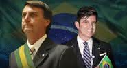 Jair Bolsonaro e Dr. Robert Rey em montagem publicada pelo médico para pedir pelo cargo de Ministro da Saúde - Instagram