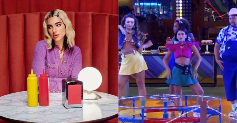 Dua Lipa, dona da canção que inspirou a coregrafia de Manu Gavassi, deve aparecer na final do Big Brother Brasil 20 - Instagram/Reprodução/Globoplay