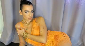 Dua Lipa em foto publicada em seu perfil - Reprodução/Instagram