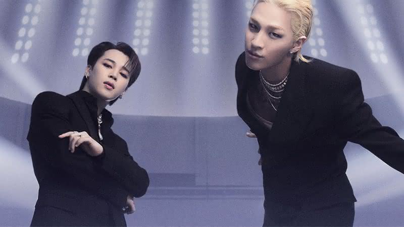 Lendas do k-pop, Taeyang, do BIGBANG, e Jimin, do BTS, lançam "VIBE" - Reprodução: The Black Label
