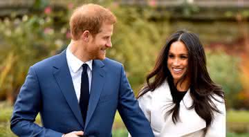 Meghan Markle e Príncipe Harry em publicação oficial - Divulgação