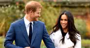 Meghan Markle e Príncipe Harry em publicação oficial - Divulgação