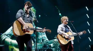 Shawn Mendes e Ed Sheeran se apresentaram juntos em 2017 - YouTube