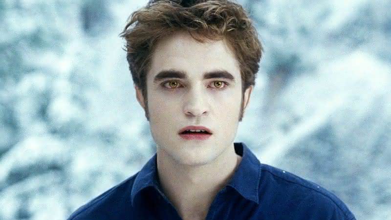 Robert Pattinson em cena da saga de Crepúsculo - Paris Films