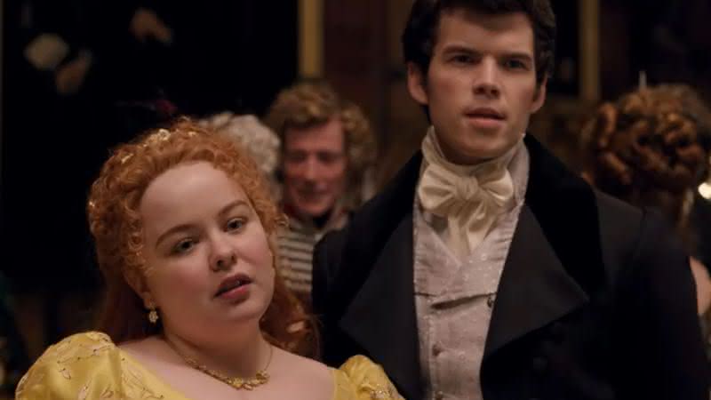 Penepole Featherington e Colin Bridgerton serão os protagonistas da nova temporada - Divulgação/Netflix