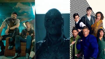 Elenco de "The Boys" no Brasil; trailer final de "Stranger Things 4"; e mais notícias do dia - Divulgação/Amazon Prime Video/Netflix