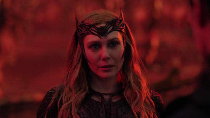 Elizabeth Olsen é a vilã de "Doutor Estranho no Multiverso da Loucura" - Divulgação/Marvel Studios