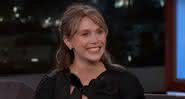 Elizabeth Olsen no programa de Jimmy Kimmel - Reprodução/YouTube